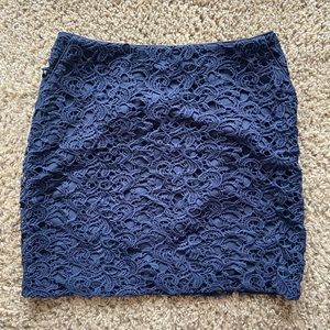 Banana Republic - Navy Blue Formal Mini Skirt Size 0